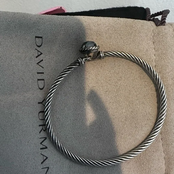 David Yurman Petite Chatelaine Bracelet with Black Onyx